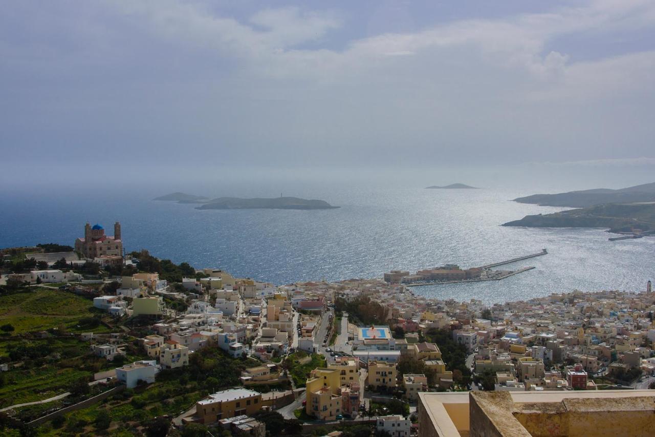 Mother'S House In Syros Aegean Sea Posidhonía Екстериор снимка