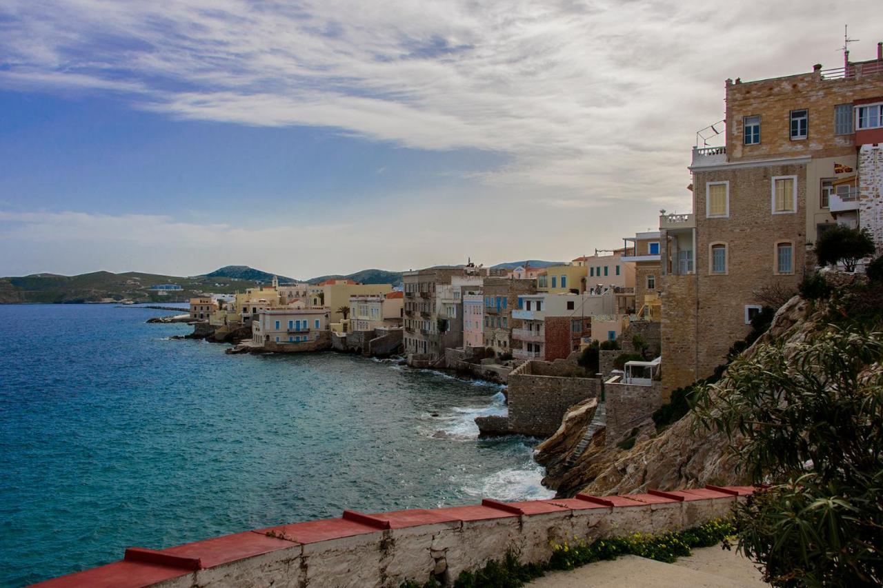 Mother'S House In Syros Aegean Sea Posidhonía Екстериор снимка